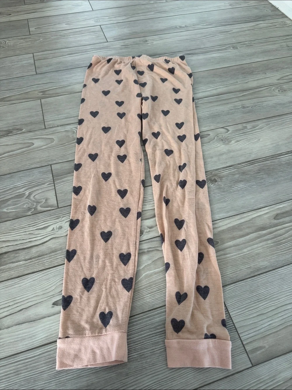 Honeydew Intimates Girls Pink Heart-Print Pajama Top
